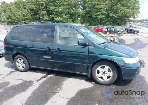 2000 Honda Odyssey Ex from USA, damaged, VIN 2HKRL186XYH515874